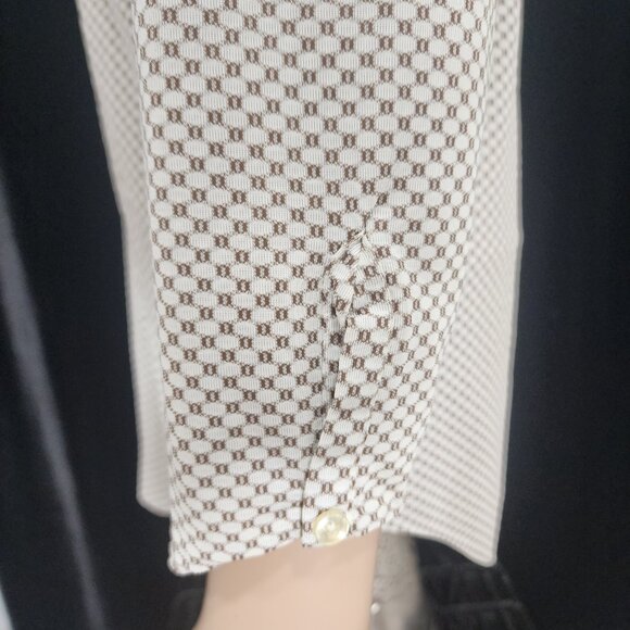 1970's INT. Internationalist by Arrow Men's Button Up Patterned Shirt 15-1/2, 34 - Picture 9 of 16